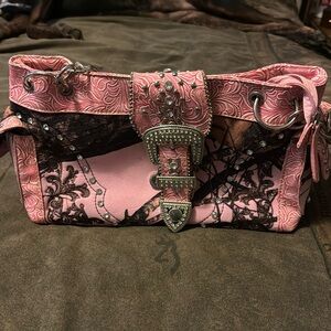 Pink Camo purse